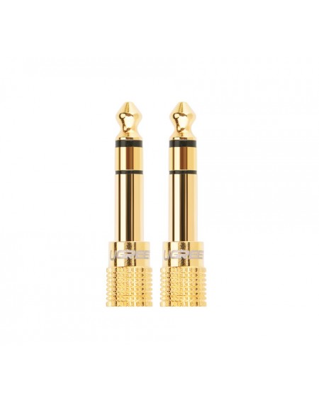 Ugreen adapter 3.5 mm mini jack to 6.3 mm jack adapter gold (20503)