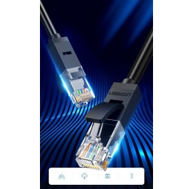Ugreen cable internet network cable Ethernet patchcord RJ45 Cat 6 UTP 1000Mbps 2m black (20160)