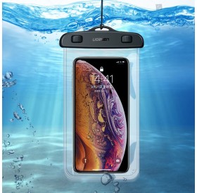 Ugreen waterproof pouch phone bag IPX8 up to 30m black (60959)