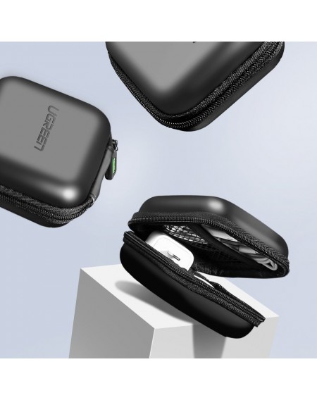 Ugreen case for headphones 8 cm x 8 cm black (40816)