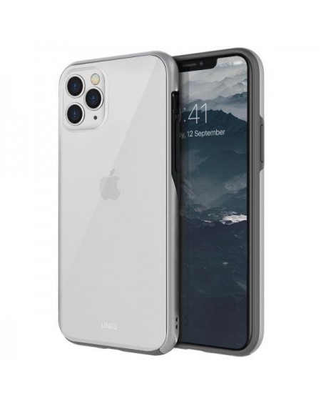 UNIQ etui Vesto Hue iPhone 11 Pro Max srebrny/silver