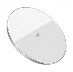 Baseus Simple Fast Wireless Charger (Updated Version) Qi 15 W white (WXJK-B02)