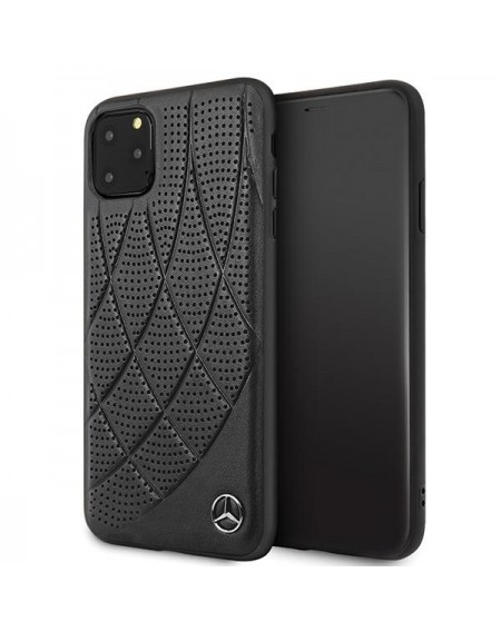 Mercedes MEHCN65DIQBK iPhone 11 Pro Max hard case black / black Bow Line