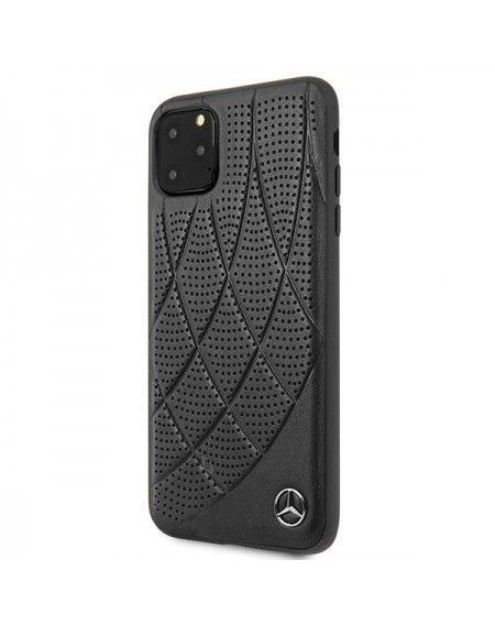 Mercedes MEHCN65DIQBK iPhone 11 Pro Max hard case black / black Bow Line