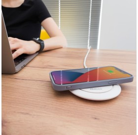Dudao wireless charger Qi 10 W white (A10A white)