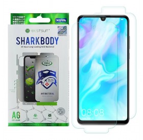 Shark Body Film anti-bacterial self-healing protective film for the screen and back of the Huawei P30 Lite