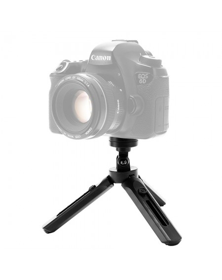 Mini Tripod with phone holder mount selfie stick camera GoPro holder black