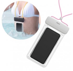 Baseus Waterproof phone Case IPX8 7,2'' pink (ACFSD-D24)