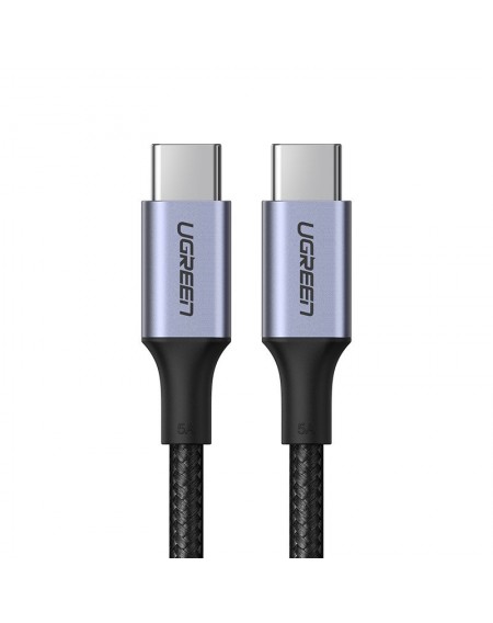 Ugreen cable USB Type C cable - USB Type C 5 A 100 W Power Delivery Quick Charge 3.0 FCP 480 Mbps 1 m gray (70427 US316)