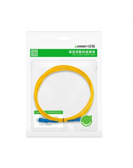 Ugreen FC-FC single-mode patchcord optical fiber 3 m yellow (70662 NW129)