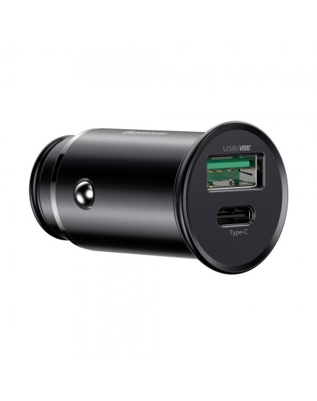 Baseus PPS Smart USB / USB Type C 30 W Quick Charge 4.0 QC4 + Power Delivery 3.0 VOOC SCP AFC MTKPE black (CCYS-C01)