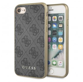 Guess GUHCI8G4GG iPhone 7/8/SE 2020 / SE 2022 szary/grey hard case 4G Collection
