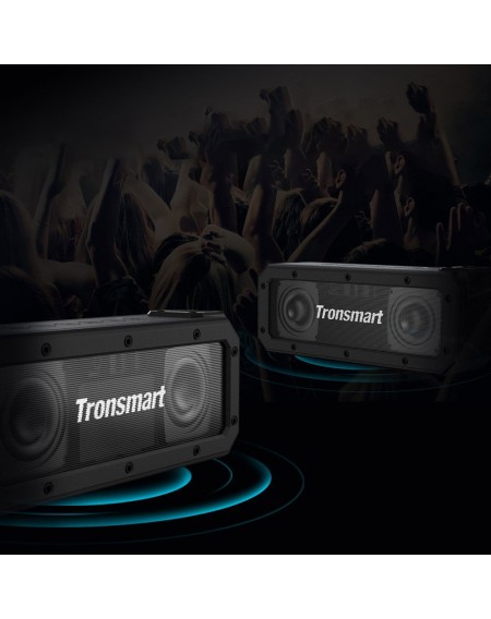Tronsmart Element Force + 40 W Portable Wireless Bluetooth 5.0 NFC Speaker Black (322485)