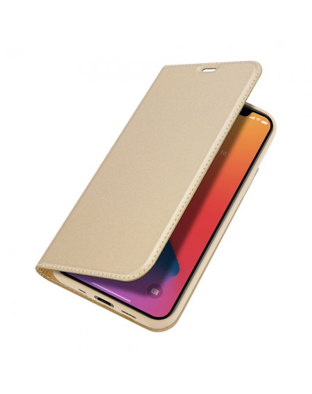 DUX DUCIS Skin Pro Bookcase type case for iPhone 12 mini golden