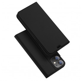 DUX DUCIS Skin Pro Bookcase type case for iPhone 12 Pro / iPhone 12 black
