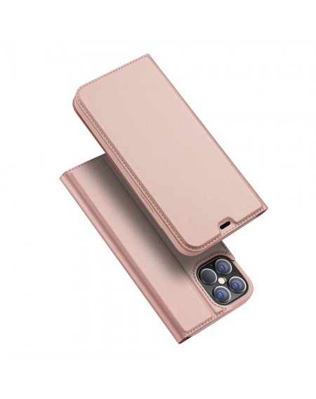 DUX DUCIS Skin Pro Bookcase type case for iPhone 12 Pro Max pink