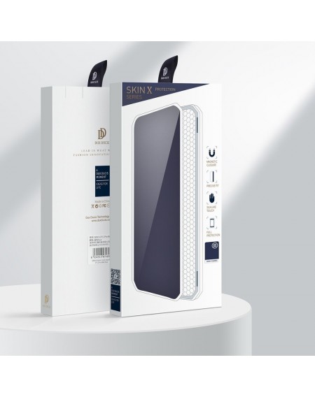 DUX DUCIS Skin X Bookcase type case for iPhone 12 Pro / iPhone 12 black