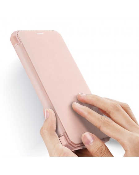 DUX DUCIS Skin X Bookcase type case for iPhone 12 Pro Max pink