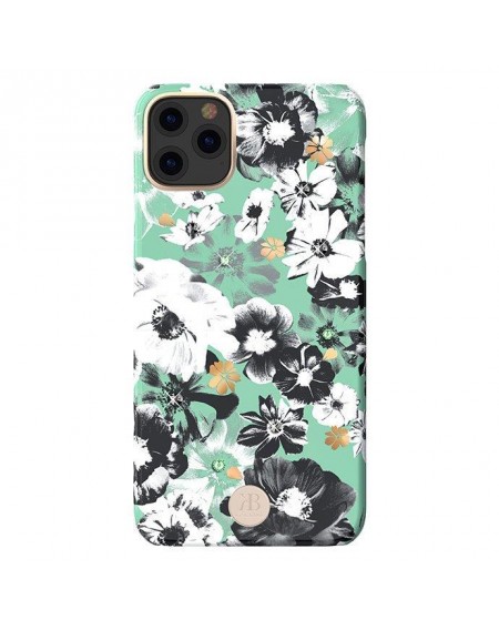 Kingxbar Blossom case decorated with original Swarovski crystals iPhone 11 Pro multicolour (Daisy)