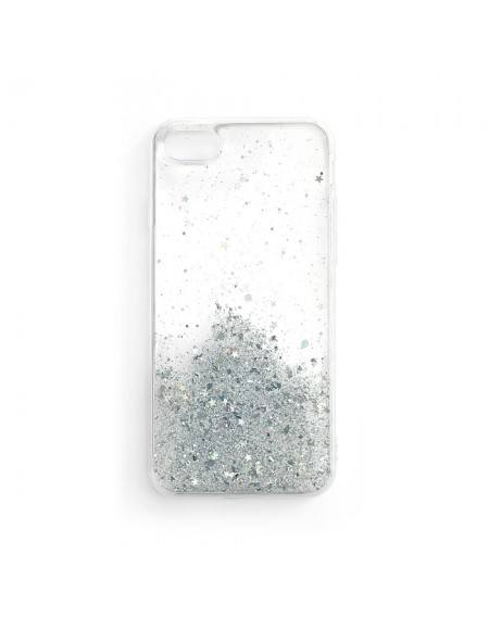 Wozinsky Star Glitter Shining Cover for Samsung Galaxy A31 transparent