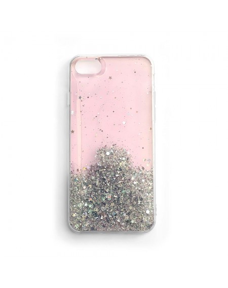 Wozinsky Star Glitter Shining Cover for Samsung Galaxy A31 pink