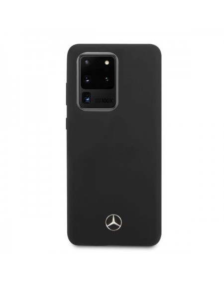 Mercedes MEHCS69SILSB S20 Ultra G988 hard case czarny/black Silicone Line