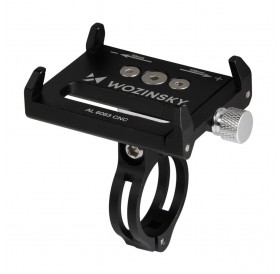 Wozinsky bicycle phone holder on the handlebar black (WBHBK1)