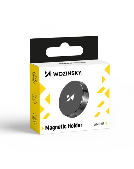 Wozinsky Self-adhesive Magnetic Car Dashboard Mount Black (WMH-02)