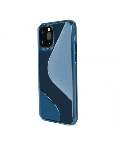 S-Case Flexible Cover TPU Case for Huawei P40 Lite / Nova 7i / Nova 6 SE blue