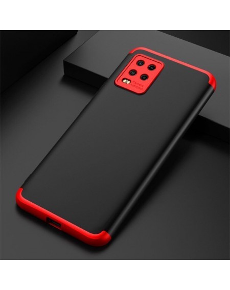 GKK 360 Protection Case Front and Back Case Full Body Cover Xiaomi Mi 10 Lite black