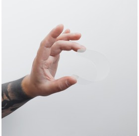 Wozinsky Full Cover Flexi Nano Glass Hybrid Screen Protector with frame for iPhone 12 mini black