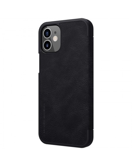 Nillkin Qin original leather case cover for iPhone 12 mini black