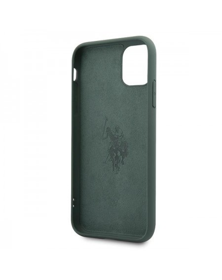 US Polo USHCN58SLHRGN iPhone 11 Pro zielony/green Silicone Collection