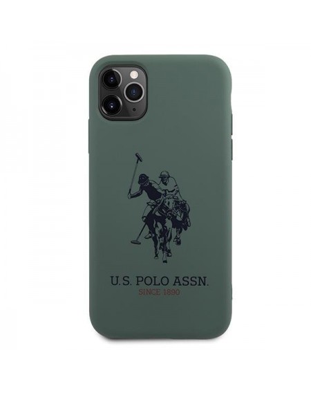 US Polo USHCN58SLHRGN iPhone 11 Pro zielony/green Silicone Collection