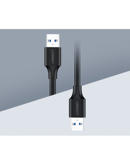 Ugreen cable USB 2.0 cable (male) - USB 2.0 (male) 1 m black (US128 10309)