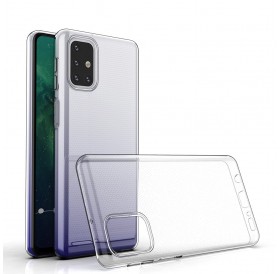 Ultra Clear 0.5mm Case Gel TPU Cover for Samsung Galaxy M31s transparent