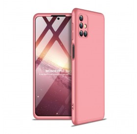 GKK 360 Protection Case Front and Back Case Full Body Cover Samsung Galaxy M31s pink