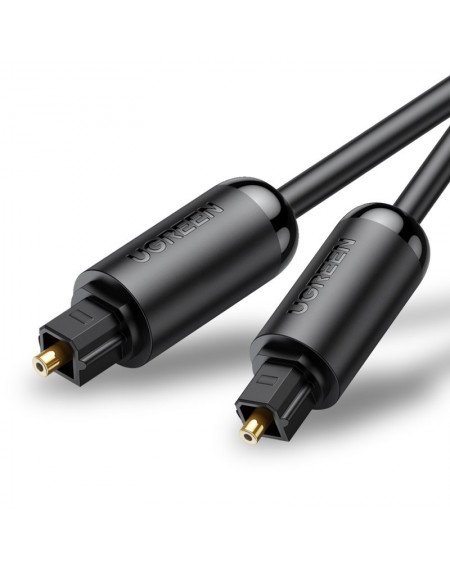 Ugreen optical cable audio cable 1.5 m digital optical fiber Toslink SPDIF gray (70891)