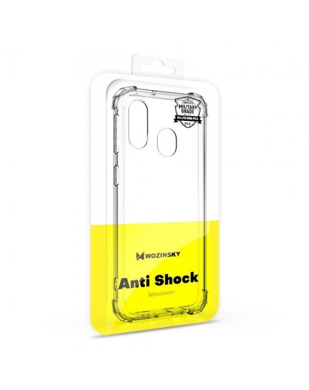 Wozinsky Anti Shock durable case with Military Grade Protection for Samsung Galaxy M51 transparent