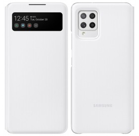 Samsung Smart S View Cover with Intelligent Display and for Samsung Galaxy A42 5G white (EF-EA426PWEGEE)