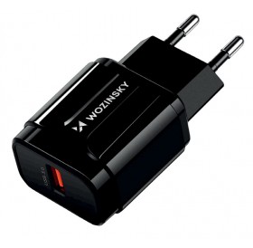 Wozinsky USB wall charger black (WWC-B02)