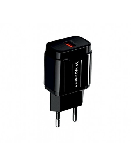 Wozinsky USB wall charger black (WWC-B02)