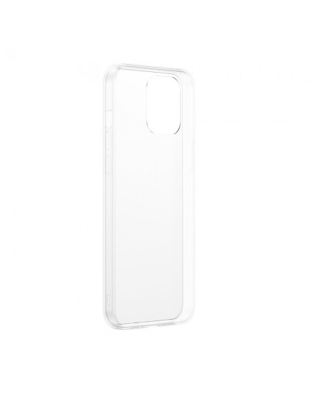 Baseus Frosted Glass Case Hard case with a flexible frame iPhone 12 mini White (WIAPIPH54N-WS02)