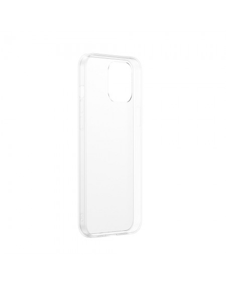 Baseus Frosted Glass Case Hard case with a flexible frame iPhone 12 Pro Max White (WIAPIPH67N-WS02)