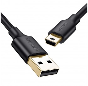 Ugreen cable USB - mini USB cable 480 Mbps 1 m black (US132 10355)