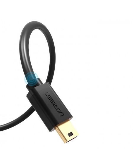 Ugreen cable USB - mini USB 480 Mbps cable 1.5 m black (US132 10385)