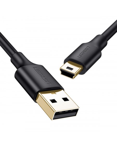 Ugreen cable USB - mini USB cable 480 Mbps 2 m black (US132 30472)