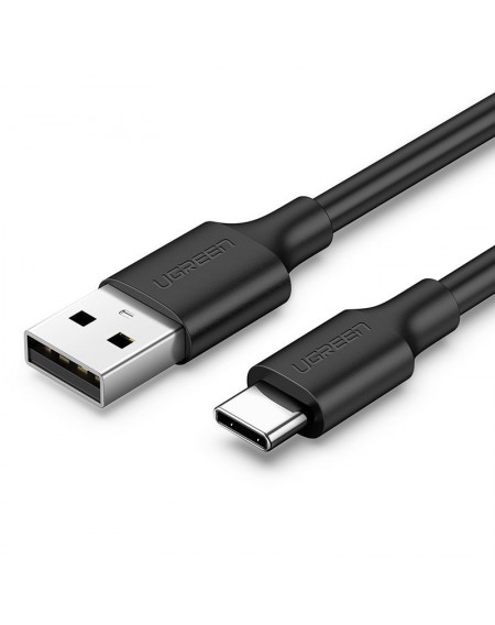 Ugreen cable USB - USB Type C 480 Mbps 3 A 1.5 m cable black (US287 60117)