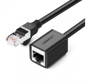 Ugreen Extension Cable Ethernet RJ45 Cat 6 FTP 1000Mbps 2m Black (NW112 11281)