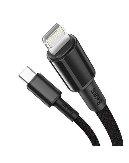 Baseus USB Type C cable - Lightning Fast Charging Power Delivery 20 W 2 m black (CATLGD-A01)